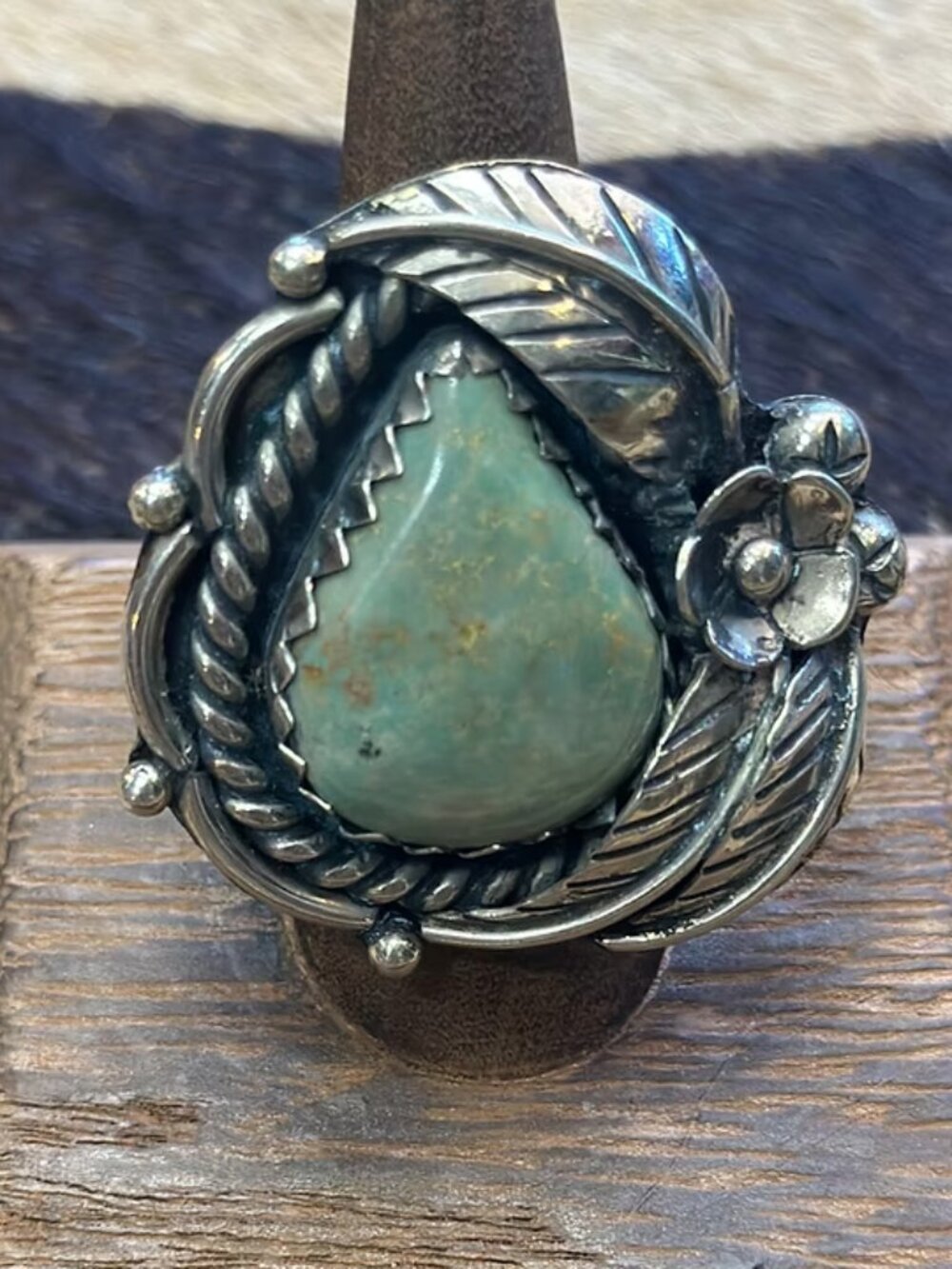 Art by Amy Labbe - Poseidon Turquoise Ring
